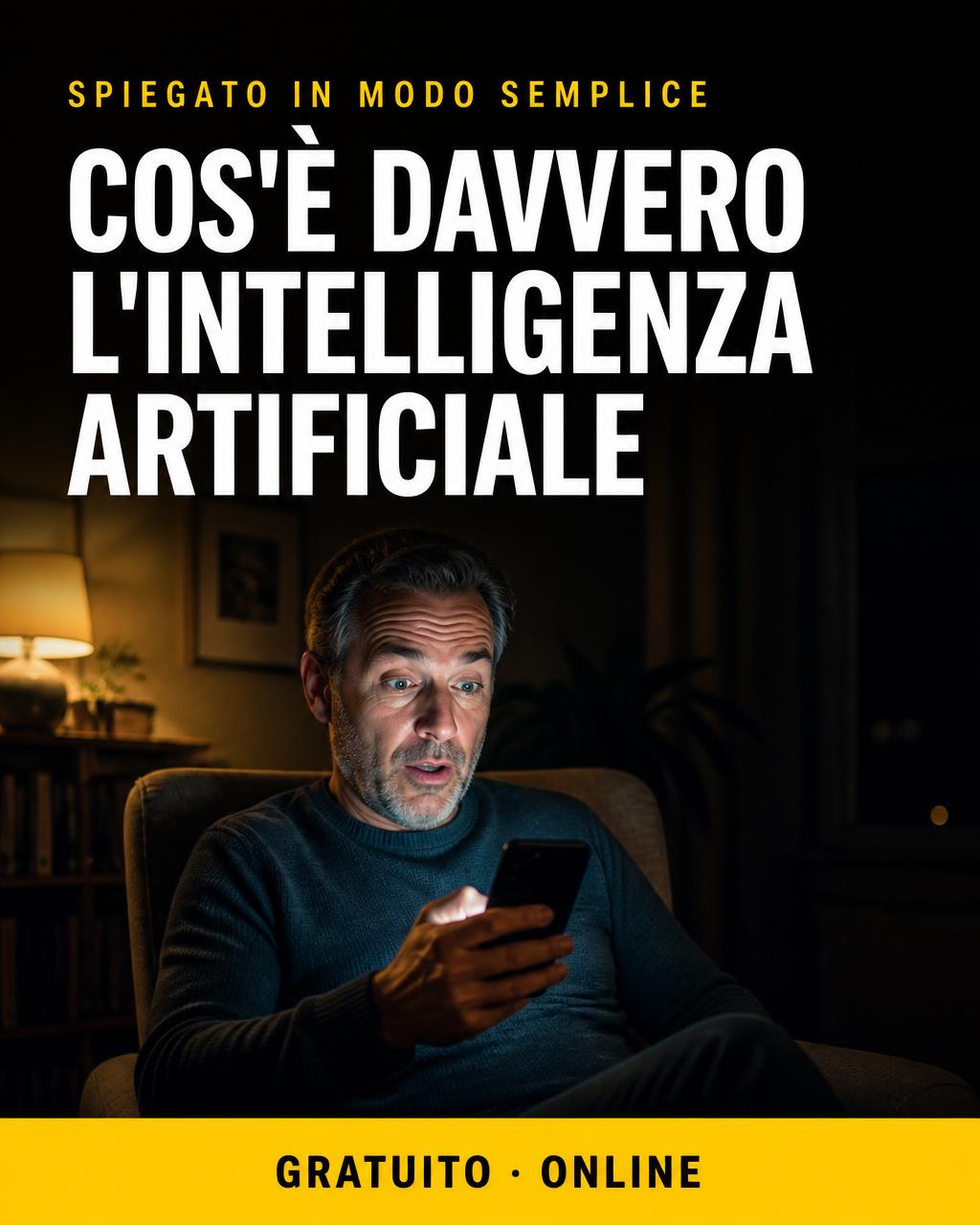 Locandina: Cos'è davvero l'intelligenza artificiale